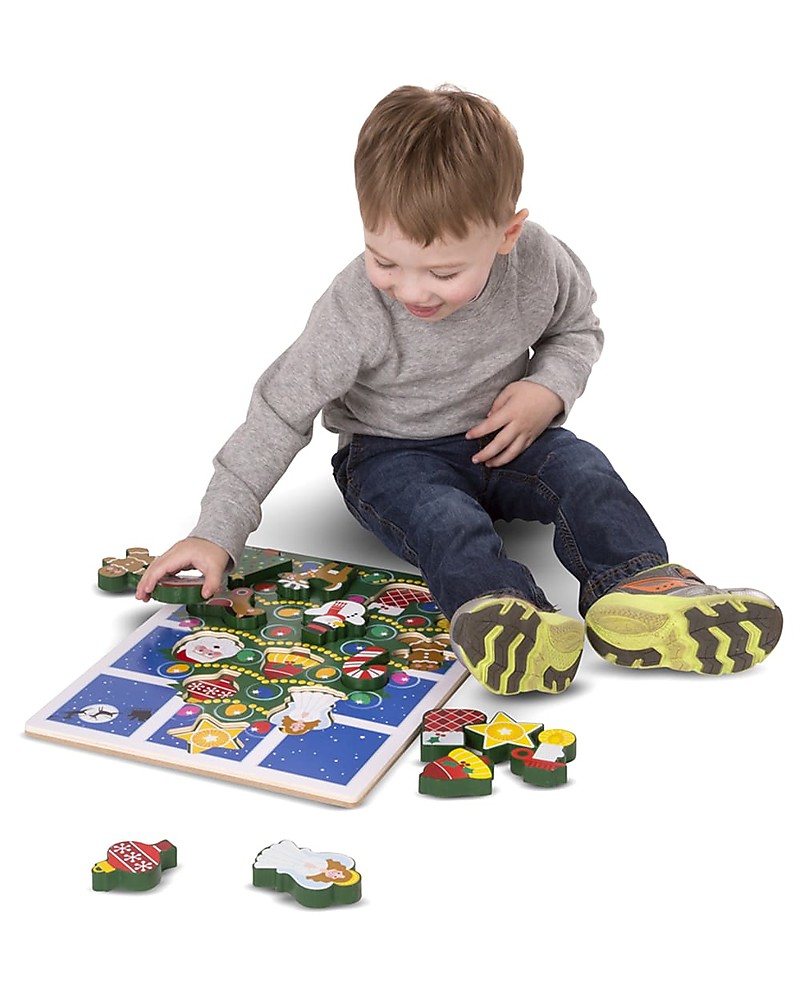 melissa and doug christmas puzzle